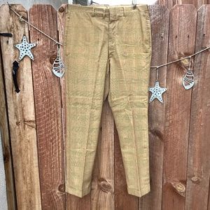 Vintage plaid pants